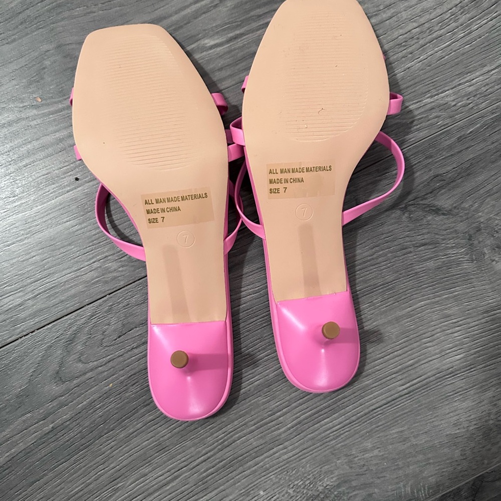 Elegant Pink Women's Sandals